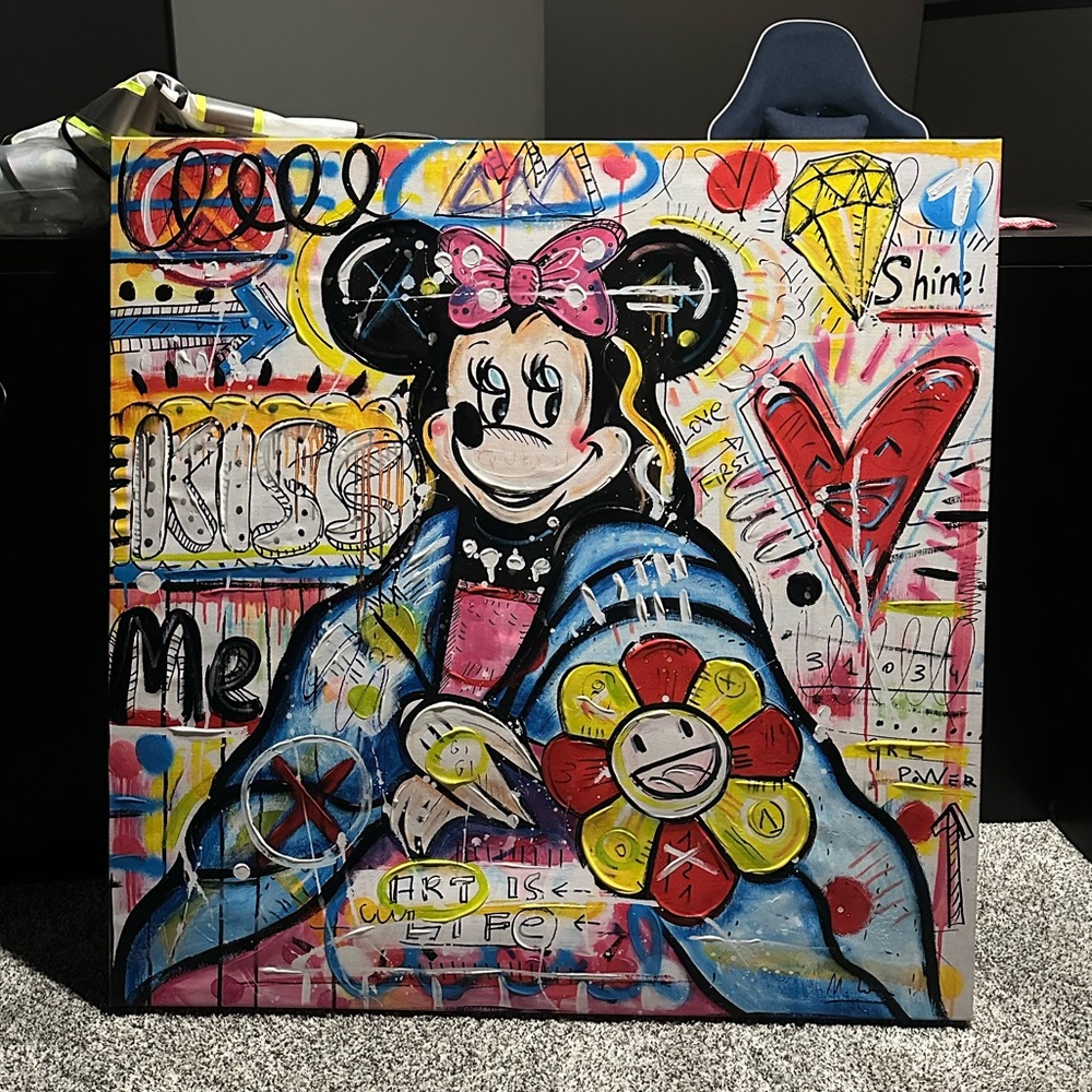 Original Canvas Painting by Mercedes Lagunas